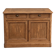 Buffet ancien en chêne massif brut 2 tiroirs 