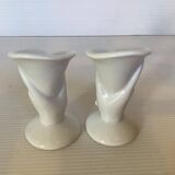 Pair of mini hand candle holders