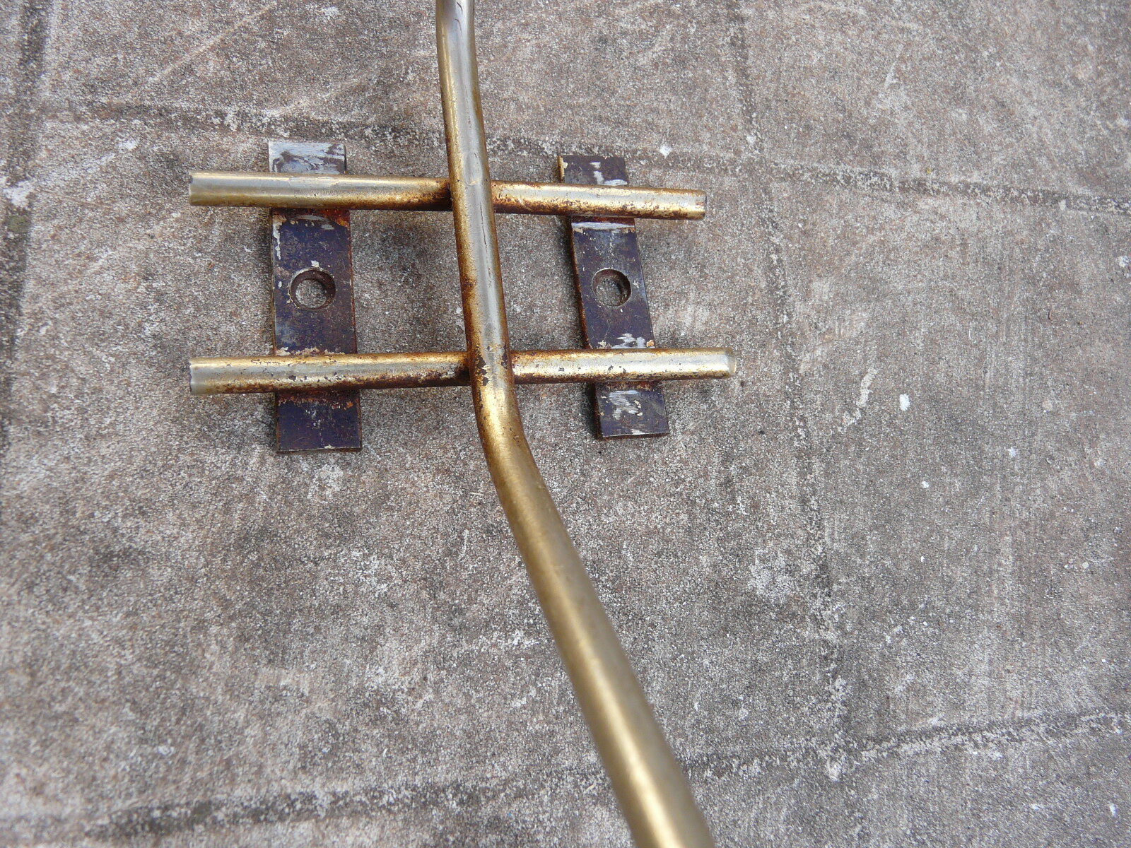 Double patère vintage porte manteau