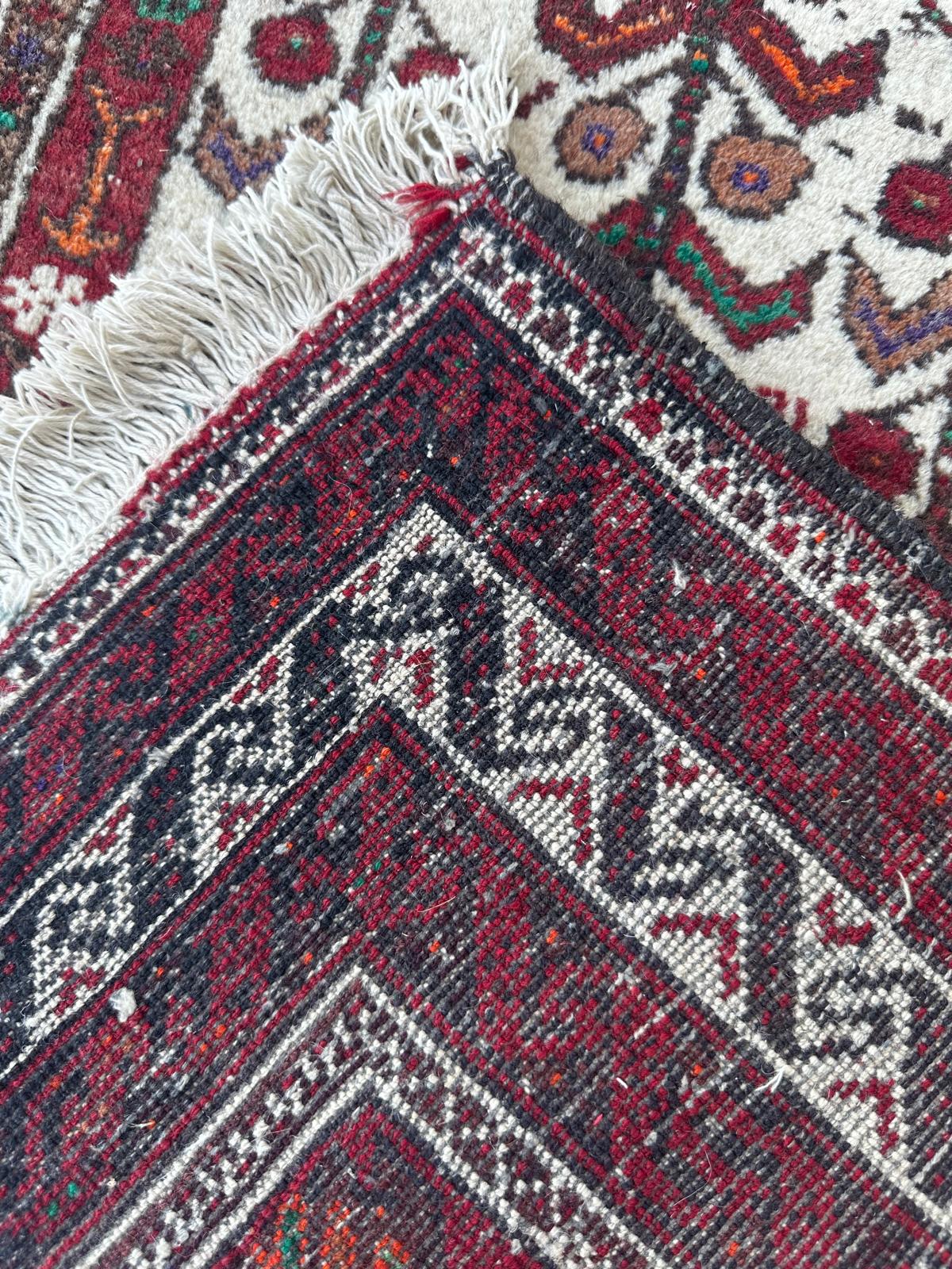 Handmade Persian rug 200cm x 110cm