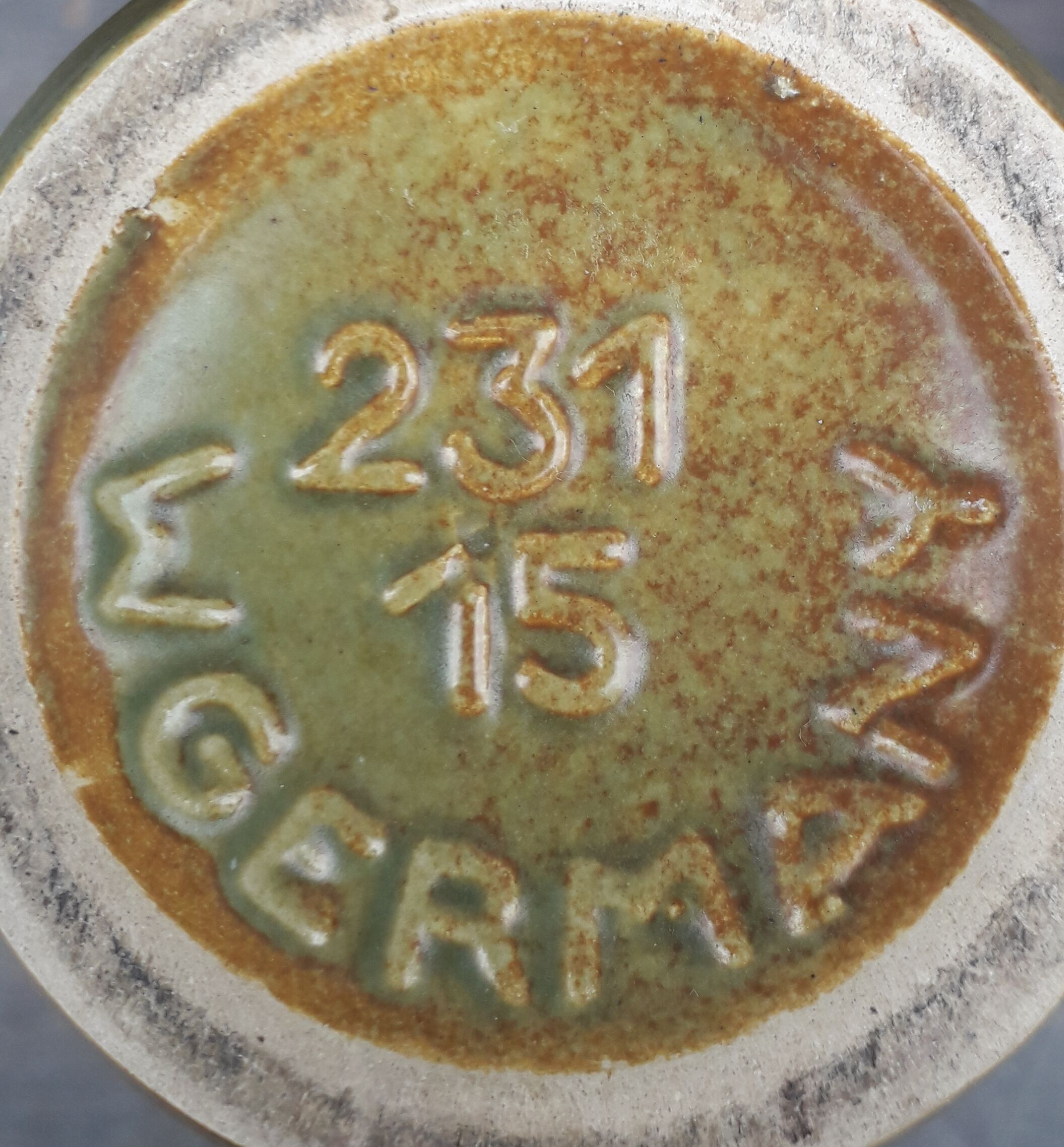 Set of 15 Scheurich Vases model 231-15 W. Germany