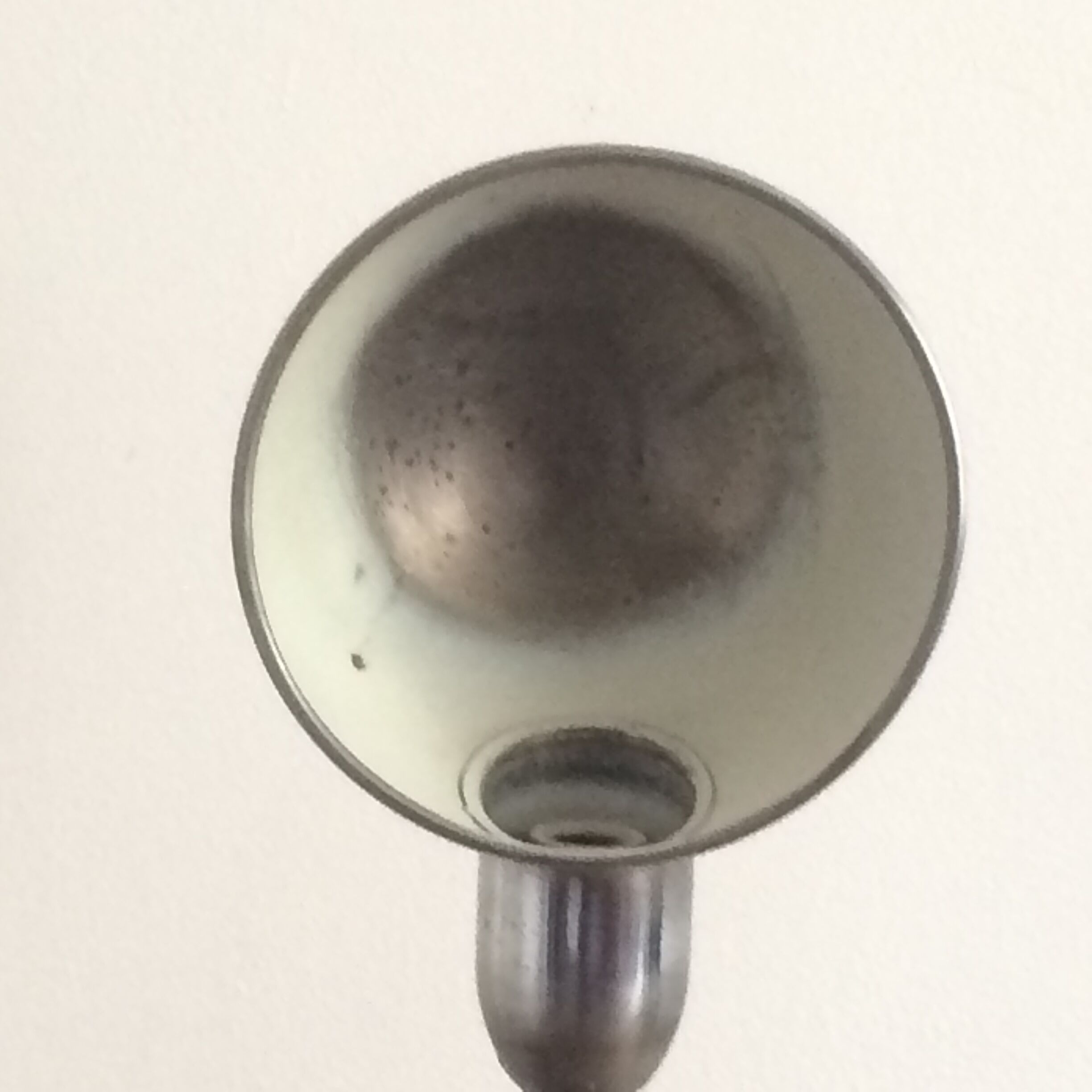 Chrome metal desk lamp Jumo 210, 1950