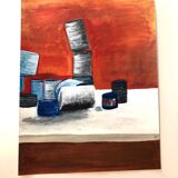 Gouache on paper