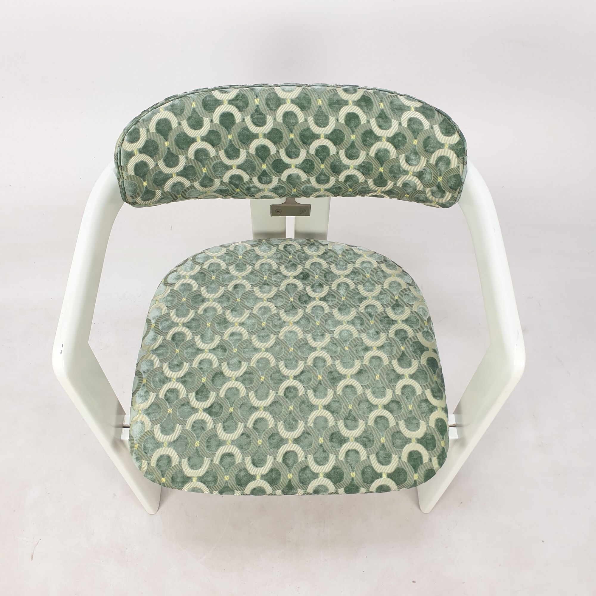 Augusto Savini for Pozzi Set of Four 'Pamplona' Chairs, Italy 1970's