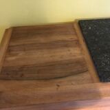 Art deco line-up in 1940s solid oak