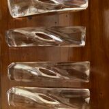10 porte couteaux en cristal