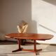 Vintage Dyrlund dining table in teak – the excellence of Danish design.