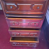 Small wooden secretary with flap