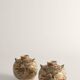 Satsuma Earthenware Vases, Hand-Painted Polychrome, Japan, Set of 2