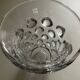 Vintage bubble crystal vase