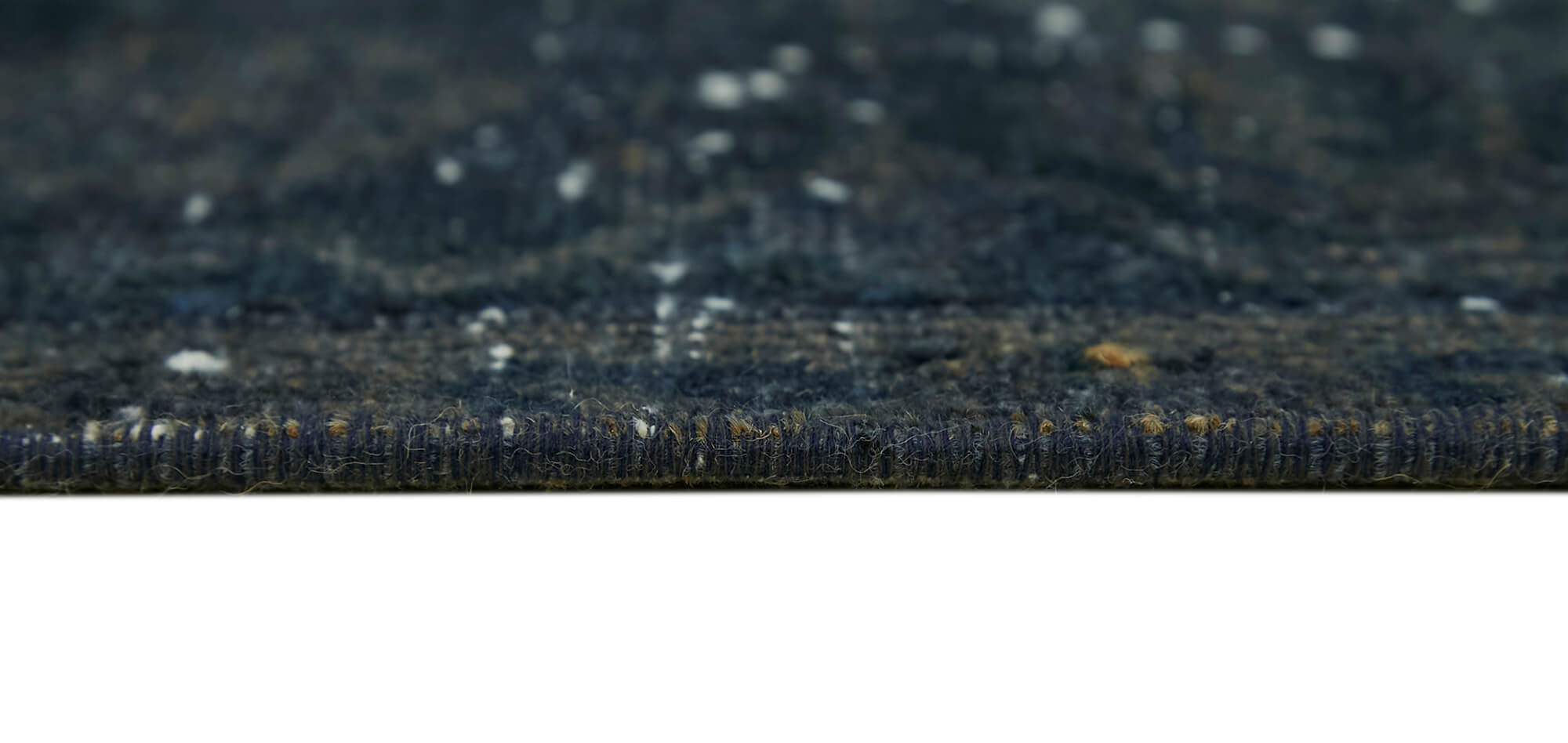 Handmade oriental contemporary 1980s 231 cm x 345 cm grey wool carpet