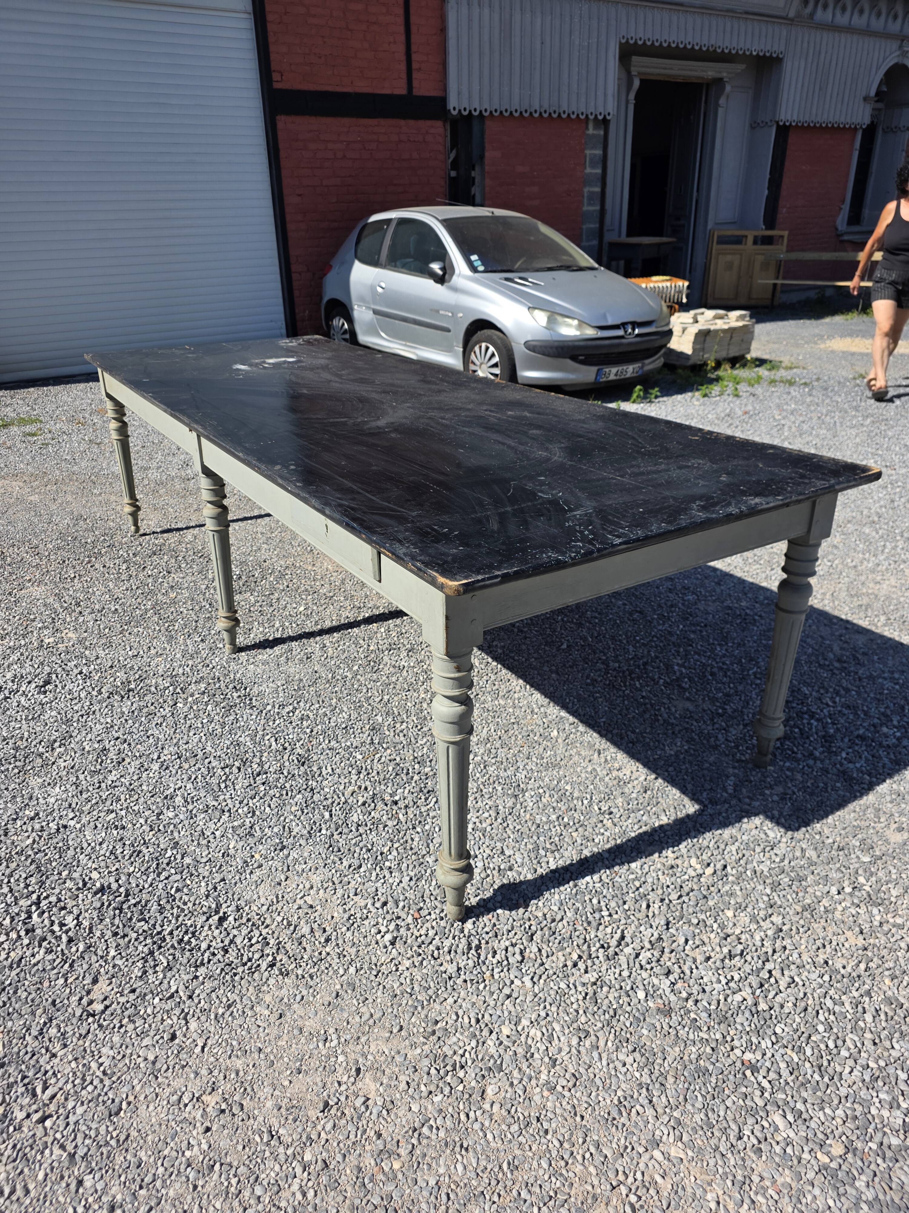 Old farmhouse table, 300 × 108cm