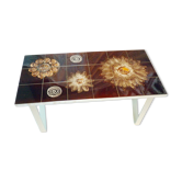 Table de salon céramique marron