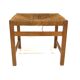 Scandinavian oak stool, Sweden, 1960