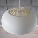White pendant lamp, Danish design, production: Denmark