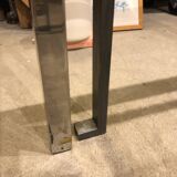 Vintage chrome coffee table