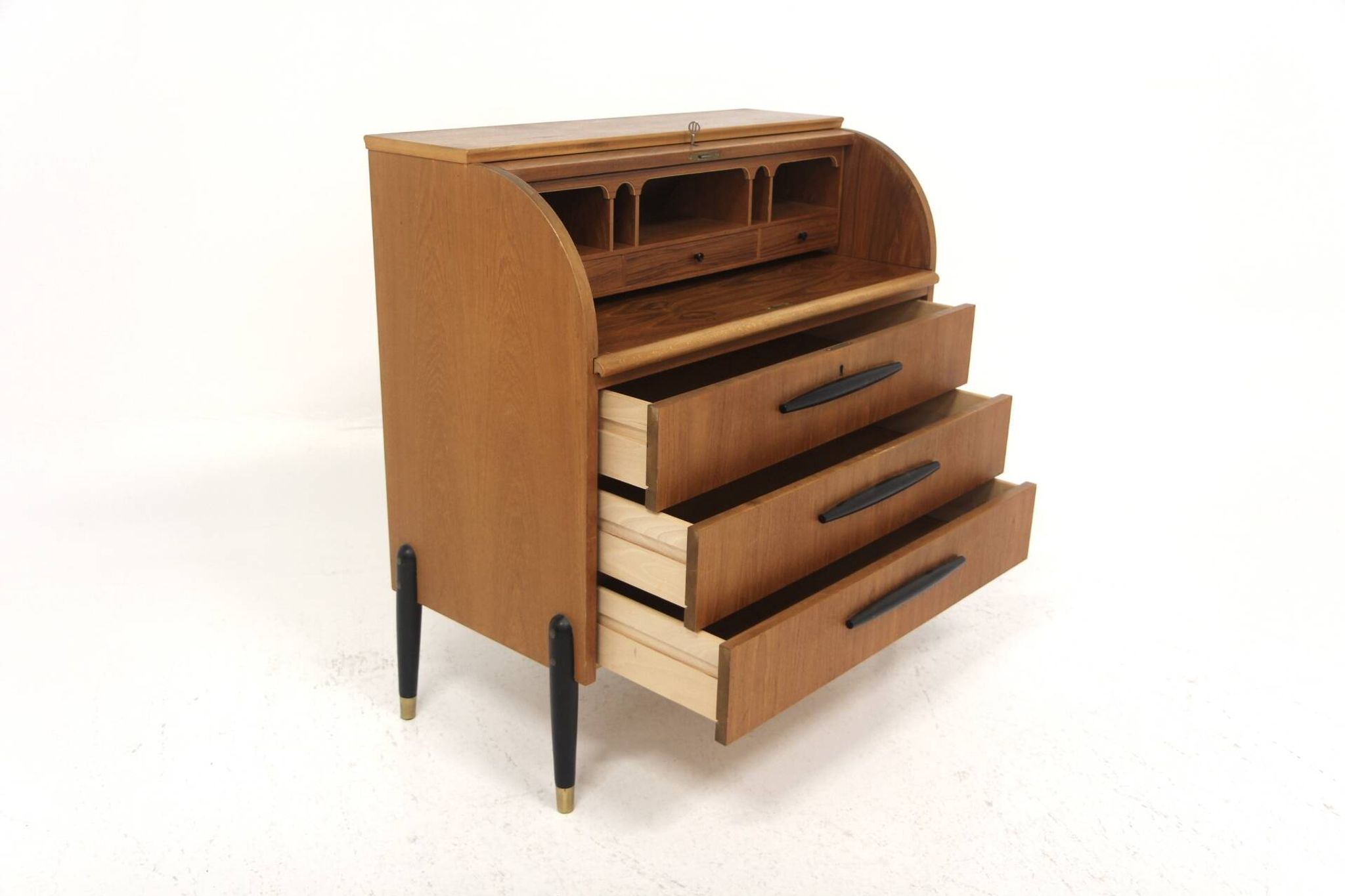 Scandinavian teak secretary, Sweden, 1950