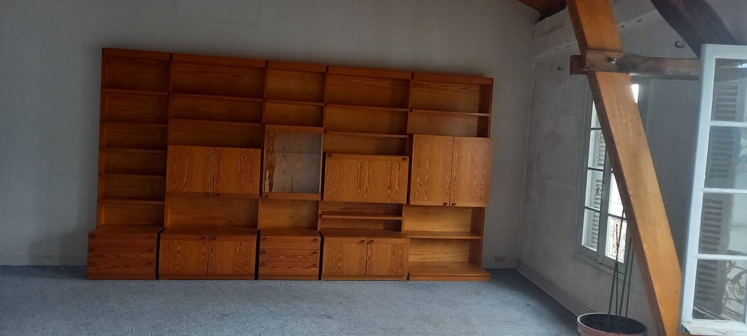 Living room library