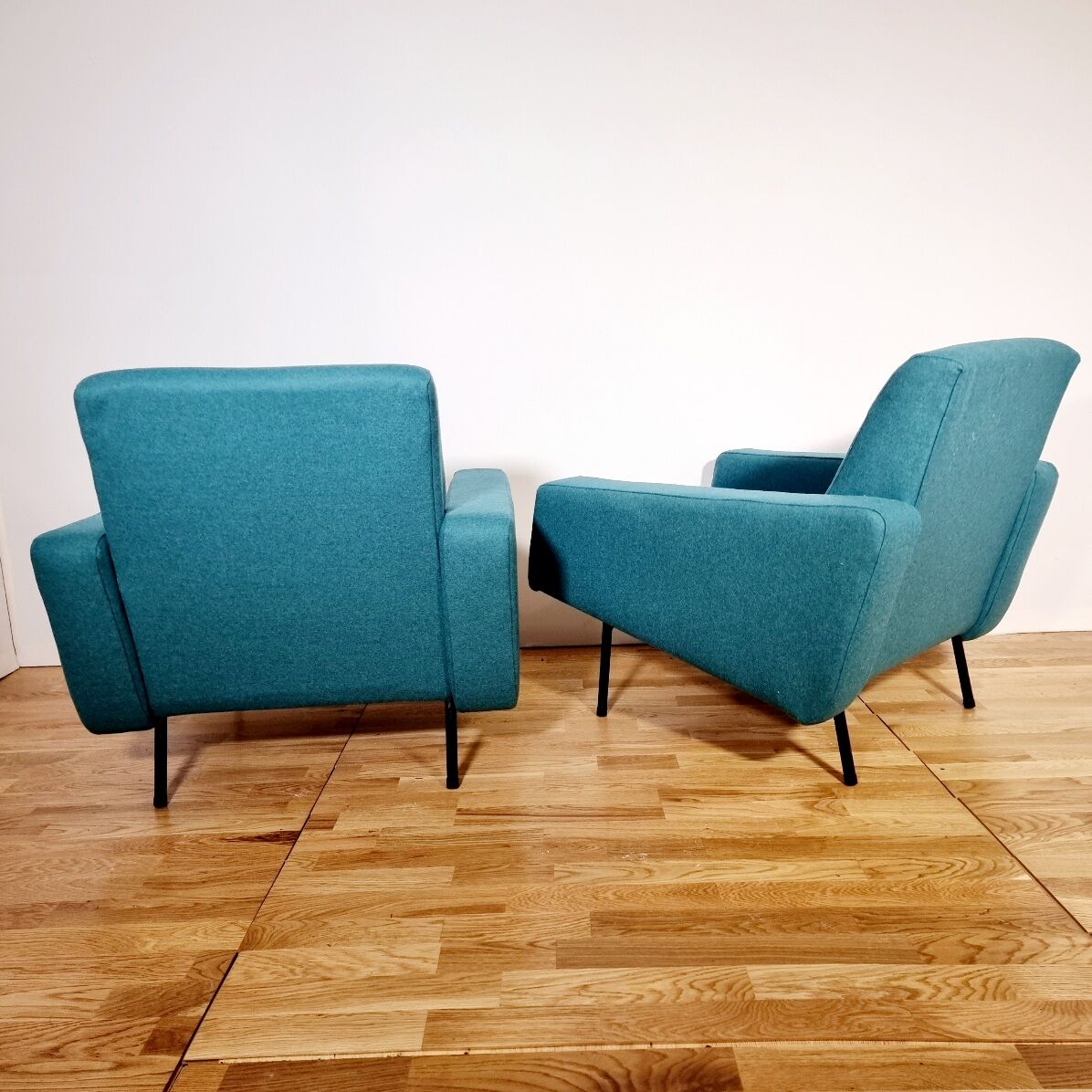Pair of G10 armchairs by Pierre Guariche for Airborne, circa 1955