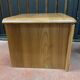 Pair of solid elm bedside tables from the 1970s.