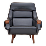 1970s, Danish design by Henry Walter Klein for Bramin Møbler, armchair in original good condition.
