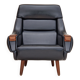 1970s, Danish design by Henry Walter Klein for Bramin Møbler, armchair in original good condition.