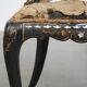 Set of 2 Antique 19th Century English Chinoiserie Mother of Pearl Chairs