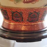 Porcelain table lamp Floral pattern