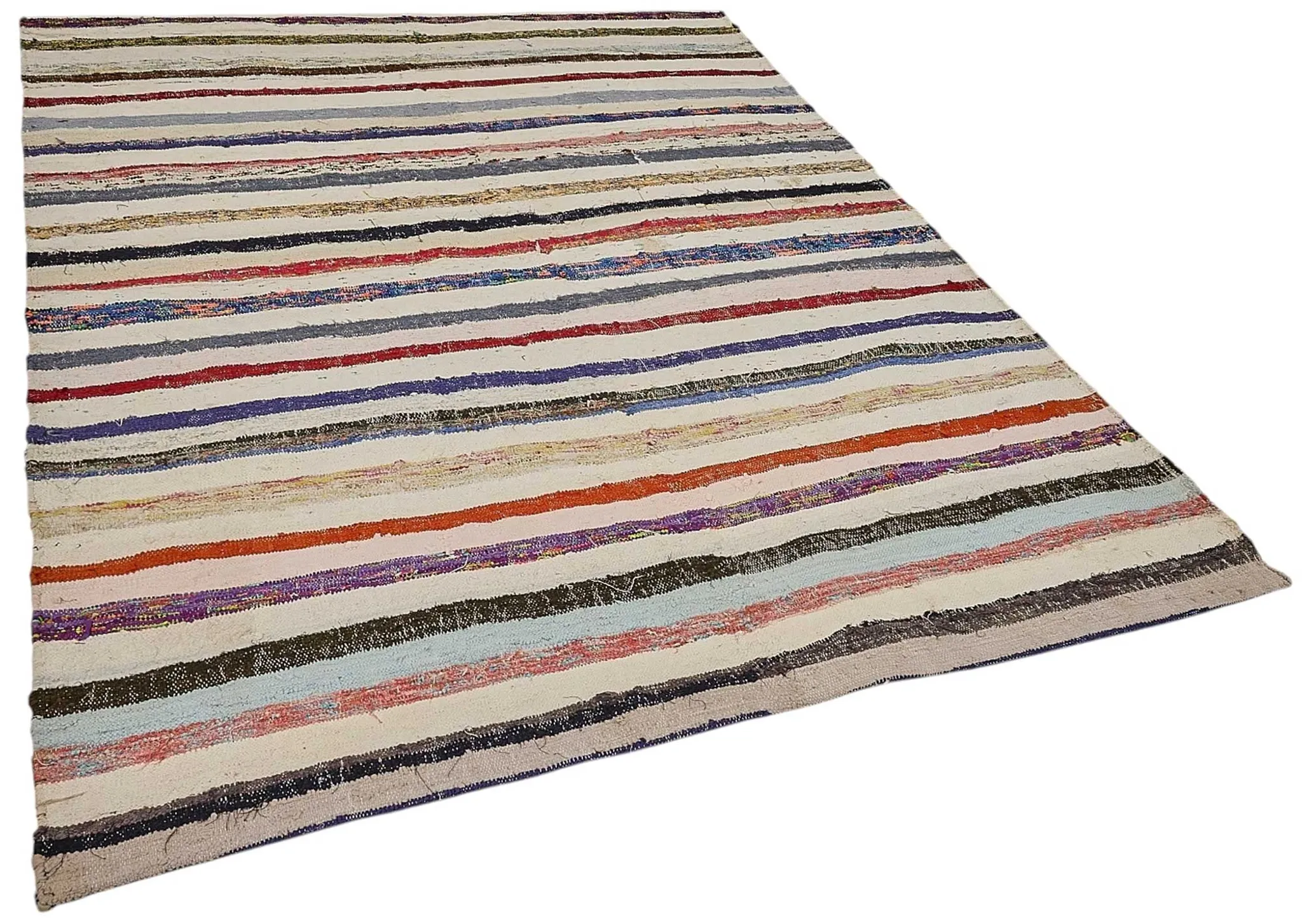 Turkish Handwoven Flatweave Chaput Kilim 170 cm x 232 cm
