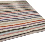 Turkish Handwoven Flatweave Chaput Kilim 170 cm x 232 cm