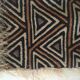 Hand Crafted Kuba Cloth Wall Hanging from D.R. Congo, 1960's
