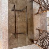Table basse verre
