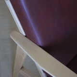 Fauteuil scandinave en hêtre