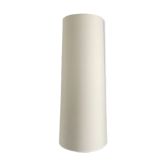 Thick conical ecru lampshade H90 D35 d30