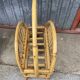 Porte revue vintage en rotin