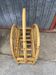 Vintage rattan magazine door