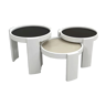 Set of 3 nesting tables by Gianfranco Frattini for Cassina, 1970