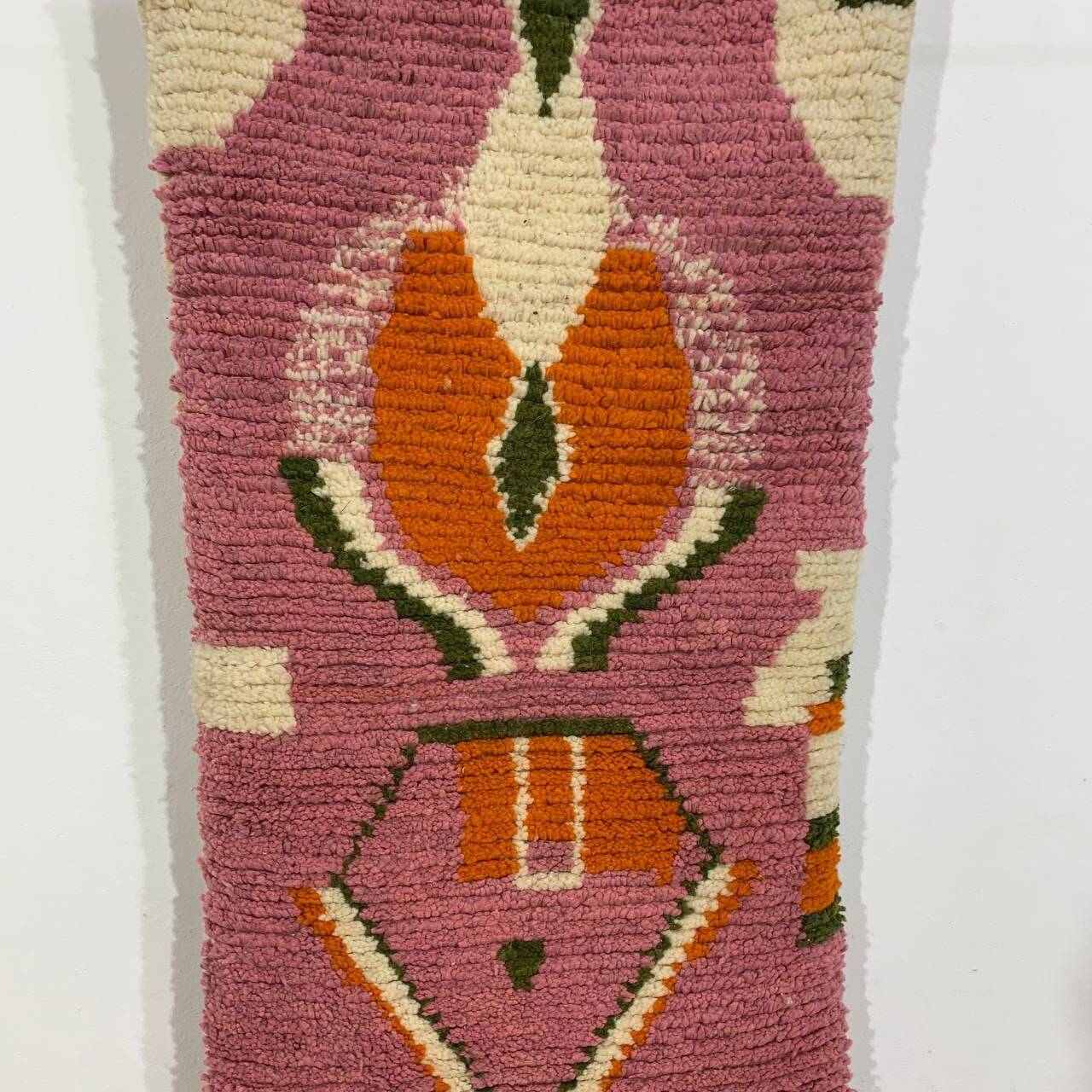 Handmade Moroccan Berber Rug 300 X 62 CM