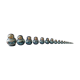 Hand-painted Matriochkas 18 pieces