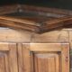 Rare: walnut display cabinet (circa 1900). Very beautiful patina.