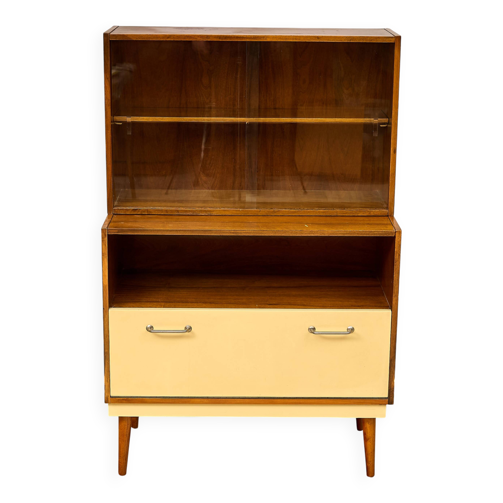 Vitrine du milieu du siècle des années 1960, Tchécoslovaquie