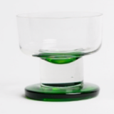 Three scotch glasses