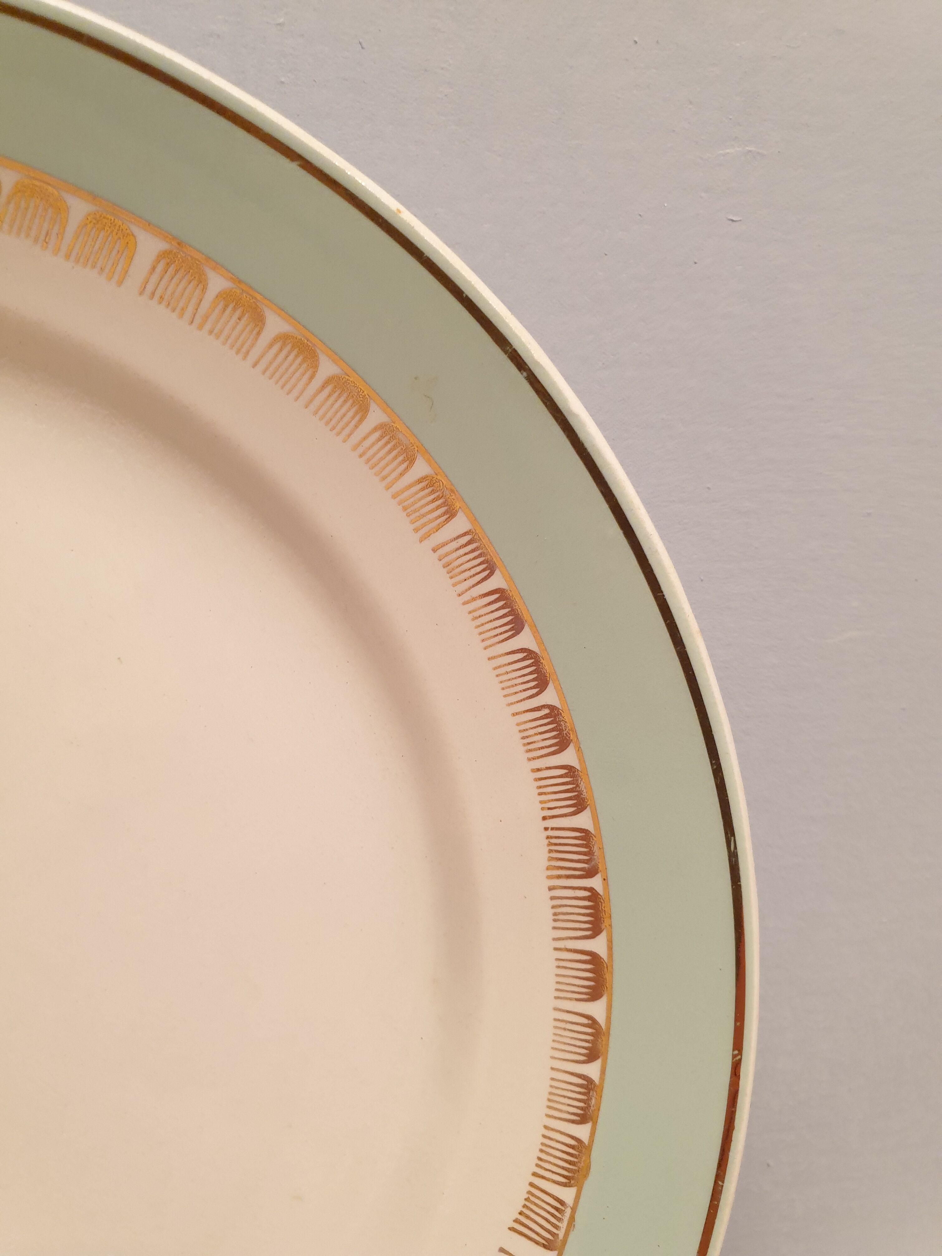 Suite de 5 assiettes Lunéville