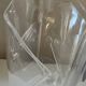 Vintage Guzzini style plexiglass design vase