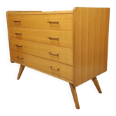 Commode vintage pieds compas