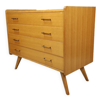 Vintage chest of drawers compass feet