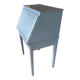 Blue school desk, early 20th century