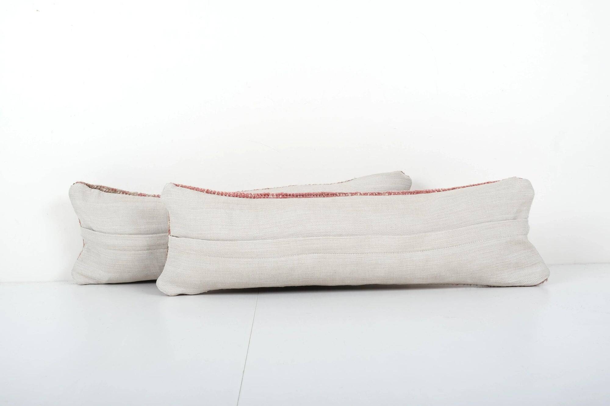 Set of 2 vintage Turkish cushion covers 20x61 cm