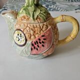 Handmade slip teapot FG