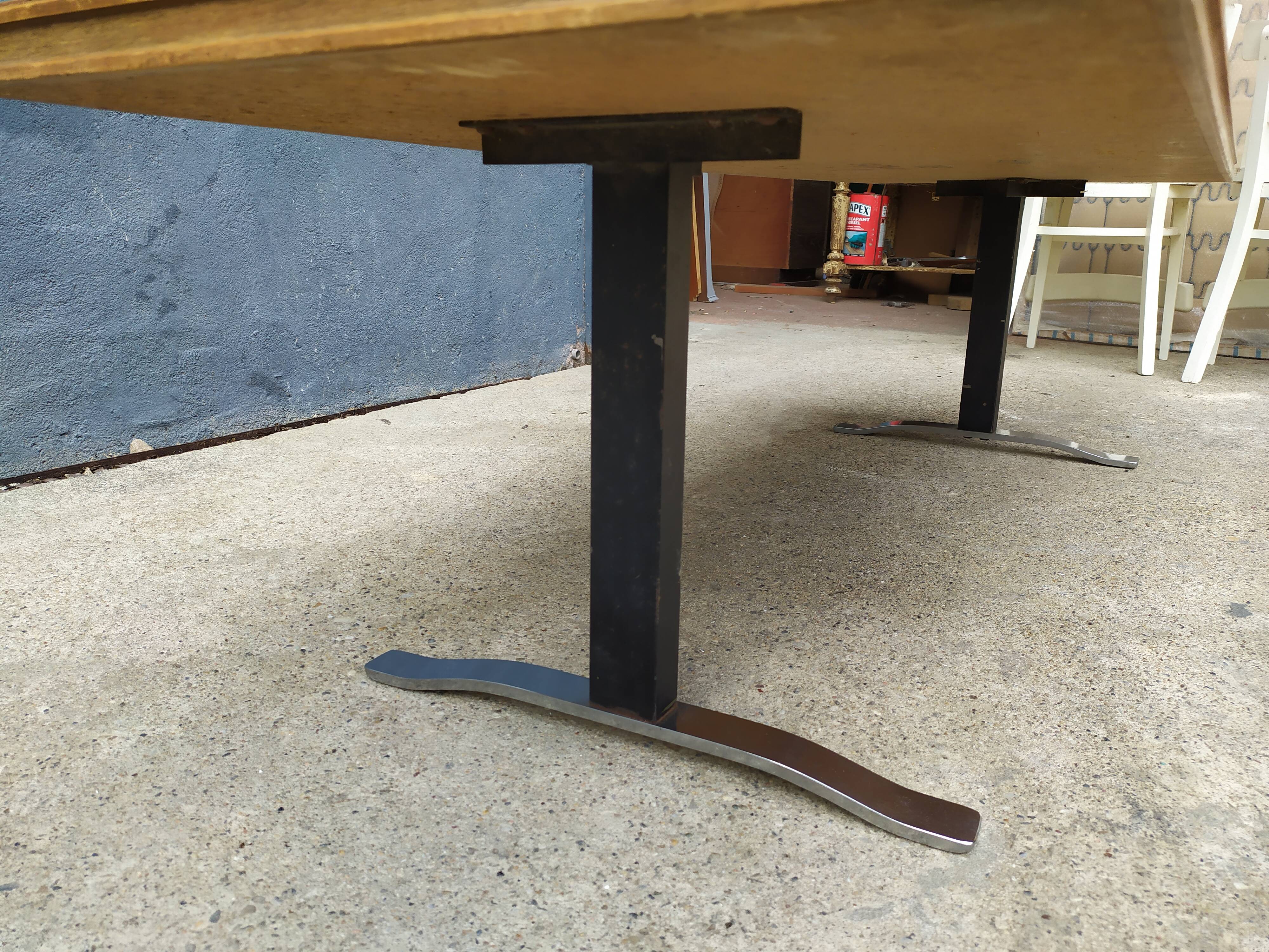 Vintage ceramic coffee table 1m60